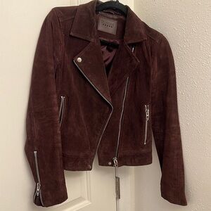 Blank NYC suede jacket (purple)